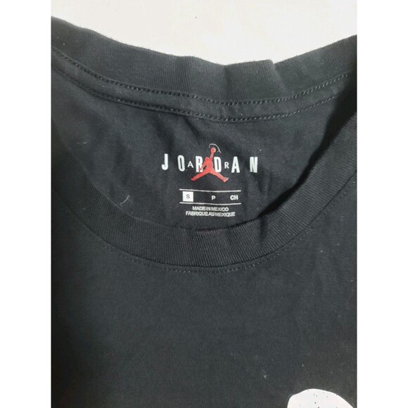 Men's Jordan Flight  Nike Air Logo Spellout Graphic Double Sided Tshirt Size: S - Picture 3 of 6